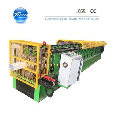 7.5KW Downspout Downpipe Roll Forming Machine Customized For Profile